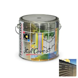 Immagine di SMALTO FERROANTICO GHISA 2,5 LT ITALCOVER