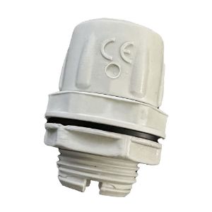 Immagine di RACCORDO SCATOLA-GUAINA SPIRALATA Ø 32 MM M40 IP65 BLISTER 5 PZ F.A.E.G.