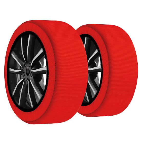 Immagine di CALZE DA NEVE MOD. ACTVICE SERIES ROSSE OMOLOGATE MISURA L CONFEZIONE 2 PZ DAC