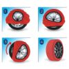 Immagine di CALZE DA NEVE MOD. ACTVICE SERIES ROSSE OMOLOGATE MISURA M CONFEZIONE 2 PZ DAC