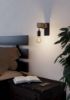 Immagine di LAMPADA EGLO TOWNSHEND 5 - STRUTTURA IN METALLO E LEGNO / FINITURA ACCIAIO, GESSO L.140 MM H.275 MM