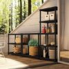 Immagine di SCAFFALE IN POLIPROPILENE A 5 RIPIANI CM 90X40 H176  ART PLAST
