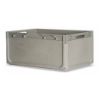Immagine di CONTENITORE INDUSTRIALE MODULARE L 60 P 40 H 32 CM GRIGIO SENZA COPERCHIO ART PLAST