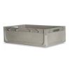 Immagine di CONTENITORE INDUSTRIALE MODULARE L 60 P 40 H 22 CM GRIGIO SENZA COPERCHIO ART PLAST