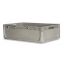 Immagine di CONTENITORE INDUSTRIALE MODULARE L 60 P 40 H 22 CM GRIGIO SENZA COPERCHIO ART PLAST