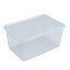 Immagine di CONTENITORE MULTIUSO TRASPARENTE CON COPERCHIO 25 LT  L 58,5 P 39 H 17 CM ART PLAST