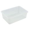 Immagine di CONTENITORE MULTIUSO TRASPARENTE CON COPERCHIO 25 LT  L 58,5 P 39 H 17 CM ART PLAST