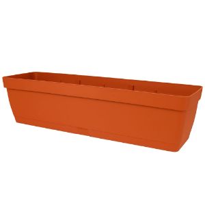 Immagine di FIORIERA CON RISERVA D'ACQUA  L 59 P 16,1 H 16 CM 11,5 LT COTTO ART PLAST