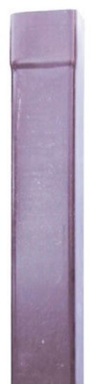 Immagine di PLUVIALE PVC TESTA DI MORO 80X80 MM DA 3 MT