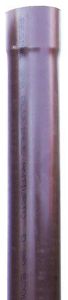 Immagine di PLUVIALE PVC TESTA DI MORO DIAMETRO 80 MM DA 3 MT