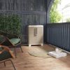 Immagine di ARMADIO PORTASACCO PER RACCOLTA DIFFERENZIATA SPLIT PREMIUM WOOD L 69 P 39 H 92 CM KETER