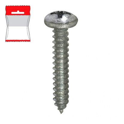 Immagine di VITE INOX PER FERRO TESTA CILINDRICA AUTOFILETTANTE 4,8X16 MM BLISTER 15 PZ