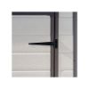 Immagine di CASETTA GIARDINO (MANOR PENT 6X4) IN RESINA CON FINESTRA EFFETTO LEGNO GRAFFIATO BEIGE L.183,5 P.111 H.200,5 CM  KETER