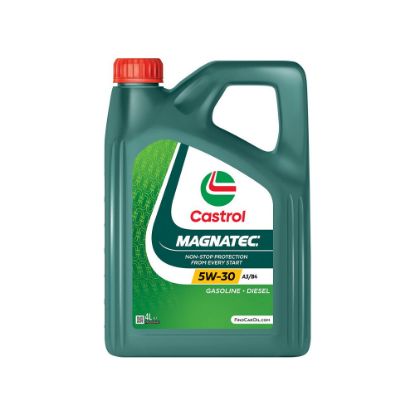 Immagine di OLIO MOTORE MAGNATEC SINTETICO STOP&START 5W-30 A3/B3 4,0 LT CASTROL