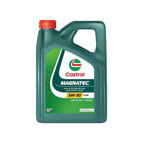 Immagine di OLIO MOTORE MAGNATEC SINTETICO STOP&START 5W-30 A3/B4 4,0 LT CASTROL