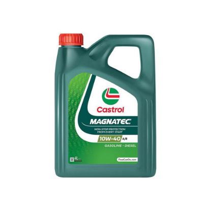 Immagine di OLIO MOTORE MAGNATEC SEMI SINTETICO 10W-40 A3/B4 4,0 LT CASTROL