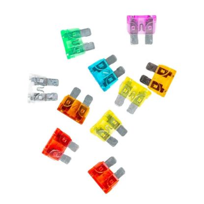 Immagine di FUSIBILI A LAMA TIPO EUROPEO BLISTER DA 10 PZ