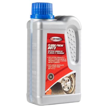Immagine di FLUIDO PER FRENI START DOT-3  0,25 LT IDEALE PER SISTEMI FRENANTI IDRAULICI A DISCO E TAMBURO