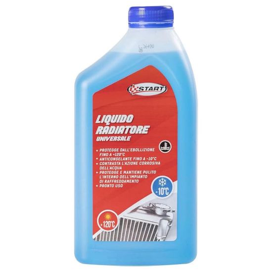 Immagine di LIQUIDO RADIATORE ANTIGELO BLU -10°C G11 PRONTO ALL'USO 1,0 LT