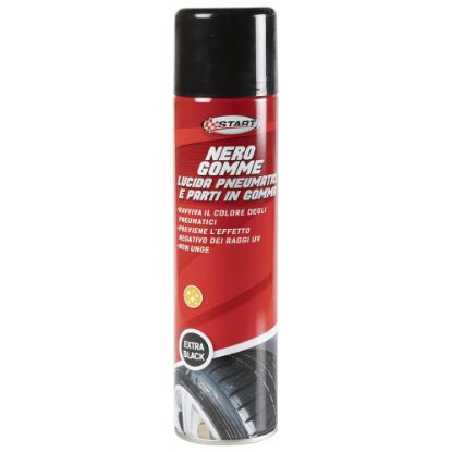 Immagine di NERO GOMME SPRAY 0,4 LT UNIVERSALE IDEALE PER TUTTE LE AUTO