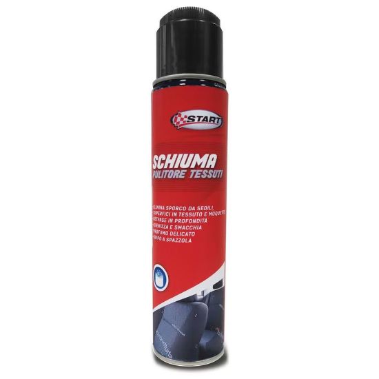 Immagine di DETERGENTE TESSUTI SCHIUMA SPRAY 0,4 LT CON TAPPO A SPAZZOLA IDEALE PER ELIMINARE LO SPORCO DA SEDILI E SUPERFICI IN TESSUTO
