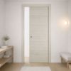 Immagine di PORTA OLTRE SCORREVOLE COTONE MISURA 90x210x10/12 CM REVERSIBILE