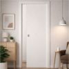 Immagine di PORTA MICROTEC BIANCO SCORREVOLE INTERNO MISURA 60x210x10/12 CM REVERSIBILE