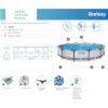 Immagine di PISCINA STEEL PRO MAX ROTONDA Ø 366 H 76 CM CON POMPA FILTRO BESTWAY