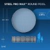 Immagine di PISCINA STEEL PRO MAX ROTONDA Ø 366 H 76 CM CON POMPA FILTRO BESTWAY