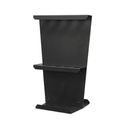 Immagine di MOBILE PORTA PALE CHIAIA 5 POSTI L 40 P 30 H 60 CM IN ACCIAIO VERINICIATO ANTRACITE