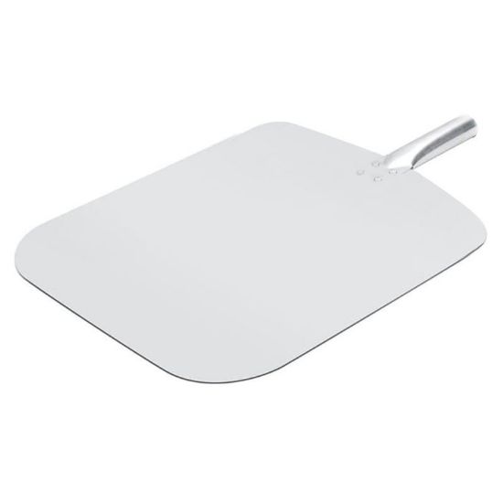 Immagine di PALA PER PIZZA DA FORNO IN ACCIAIO INOX L 25 P 30 CM  SENZA MANICO FERRABOLI