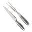 Immagine di SET 2 PZ (COLTELLO E FOECHETTONE )PER TAGLIO IN ACCIAIO INOX 33 CM G.M.R.
