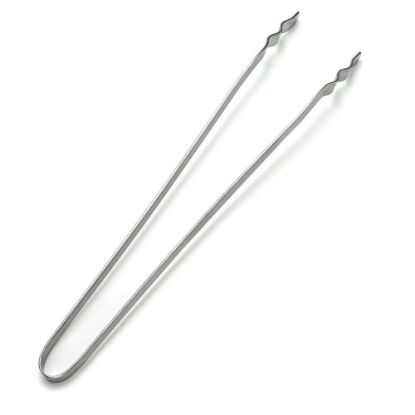 Immagine di PINZA BARBECUE PER GRIGLIA IN ACCIAIO INOX 38 CM G.M.R.