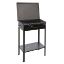 Immagine di BARBECUE A CARONELLA STROMBOLI L 40 P 30 H 78 CM CON COPERCHIO MILLE