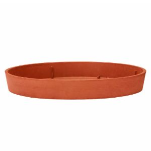 Immagine di SOTTOVASO PLASTICA Ø 20 CM COTTO PER VASO LEONARDO Ø 20 CM ART PLAST