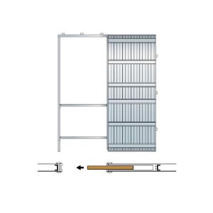 Immagine di TELAIO SCOMPARSA CARTONGESSO SCRIGNOTECH 80X210 CM SPESSORE 10 CM