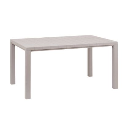 Immagine di TAVOLO DAVIDE IN POLIPROPILENE L 147 P 88 H 74 CM GRIGIO TORTORA IDEALE PER 6 POSTI TOOMAX