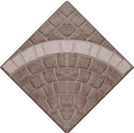 Immagine di CURVO SABBIATO ANTRACITE GREZZO 40X40CM D'ASCENZI