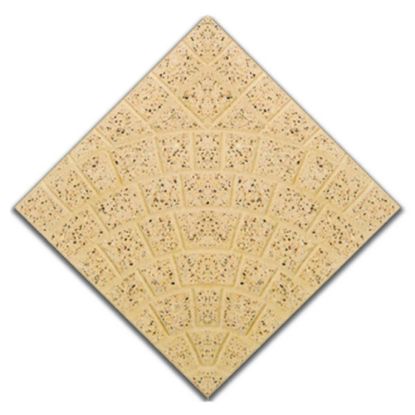 Immagine di CURVO GIALLO LEVIGATO 40X40CM D'ASCENZI A MQ
