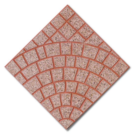 Immagine di CURVO ROSSO LEVIGATO 40X40CM D'ASCENZI A MQ