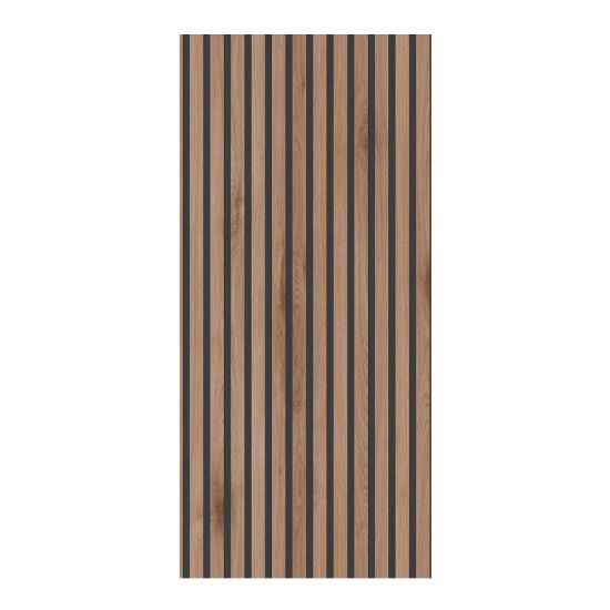 Immagine di PANNELLO ACUSTICO IN MDF MISURA 260X60X1,7CM COLORE NATURAL CANNELLA OAK KRONOSPAN