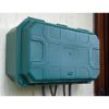 Immagine di SCATOLA STAGNA IP54 CON MULTIPRESA 4 PRESE POLIVALENTI PIÙ TAPPO IP44 CAVO 5 METRI ELECTRALINE