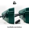 Immagine di SCATOLA STAGNA IP54 CON MULTIPRESA 4 PRESE POLIVALENTI PIÙ TAPPO IP44 CAVO 5 METRI ELECTRALINE