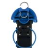Immagine di MULTIPRESA PROFESSIONALE 3 PRESE POLIVALENTI CON 1 SPINA E 1 PRESA CEE PIÙ TAPPO IP44 CAVO 3 MT NERO/BLU ELECTRALINE