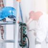 Immagine di MULTIPRESA PROFESSIONALE 4 PRESE POLIVALENTI E TAPPO IP44 CON INTERRUTTORE CAVO 4 METRI NERA/VERDE ELECTRALINE