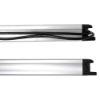 Immagine di MULTIPRESA 8 PRESE POLIVALENTI E 2 PRESE USB CON INTERRUTTORE CAVO 2 MT SILVER7NERO ELECTRALINE
