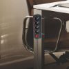 Immagine di MULTIPRESA UNIVERSALE 4 PRESE POLIVALENTI CON 5 INTERRUTTORI CAVO 1,5 MT NERA ELECTRALINE