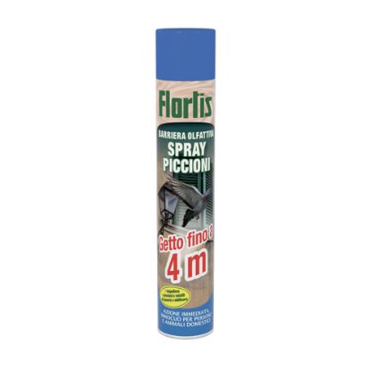 Immagine di DISABITUANTE SPRAY PER PICCIONI 750 ML IDEALE PER DAVANZALI - GRONDAIE - PERGOLATI FLORTIS